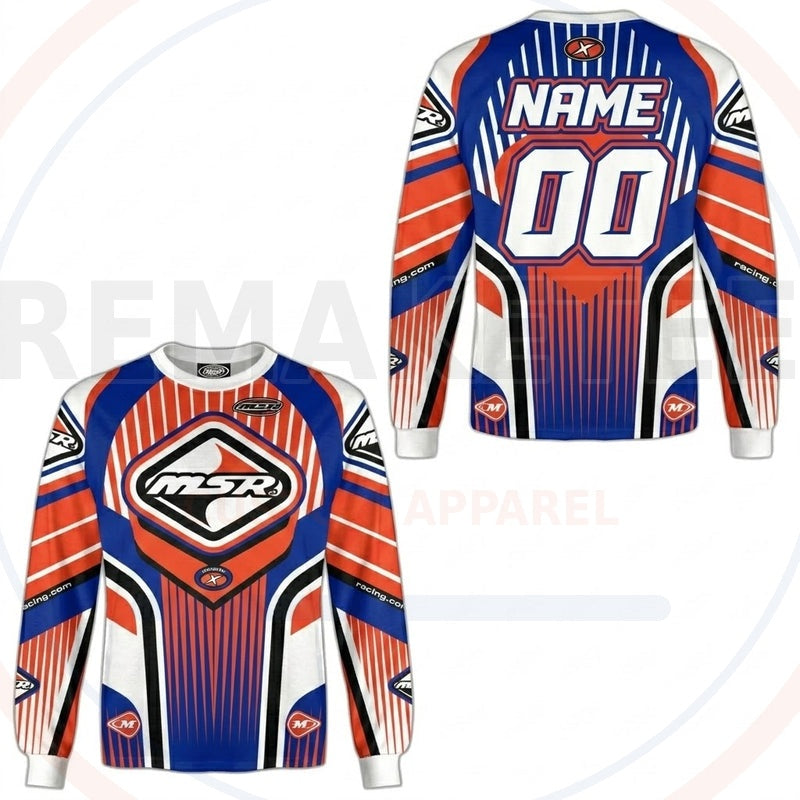 RemakeTee Custom Vintage Retro VMX Racing Jersey 226