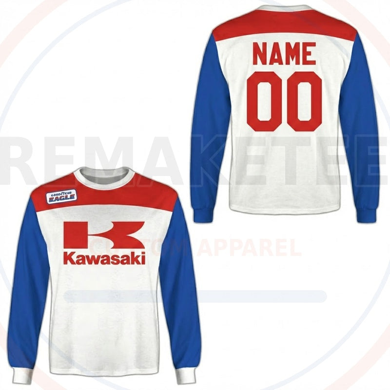 RemakeTee Custom Vintage Retro VMX Racing Jersey 258
