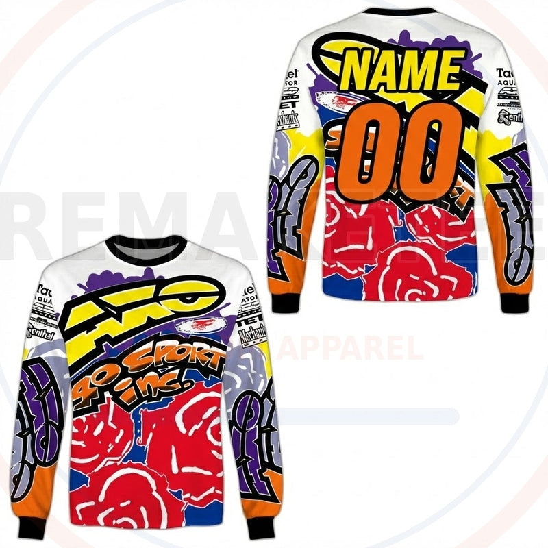 RemakeTee Custom Vintage Retro VMX Racing Jersey 297