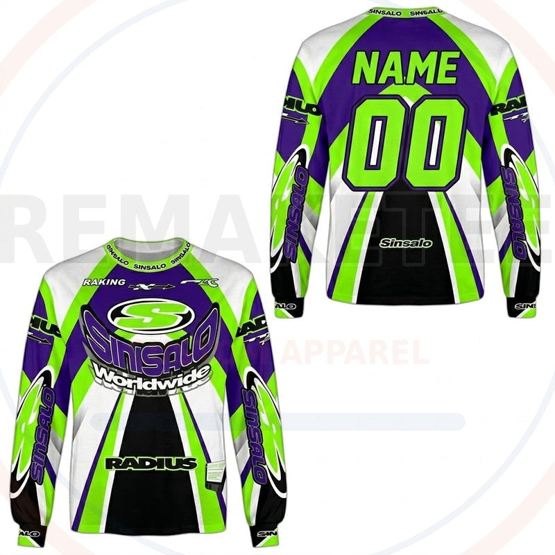RemakeTee Custom Vintage Retro VMX Racing Jersey 298