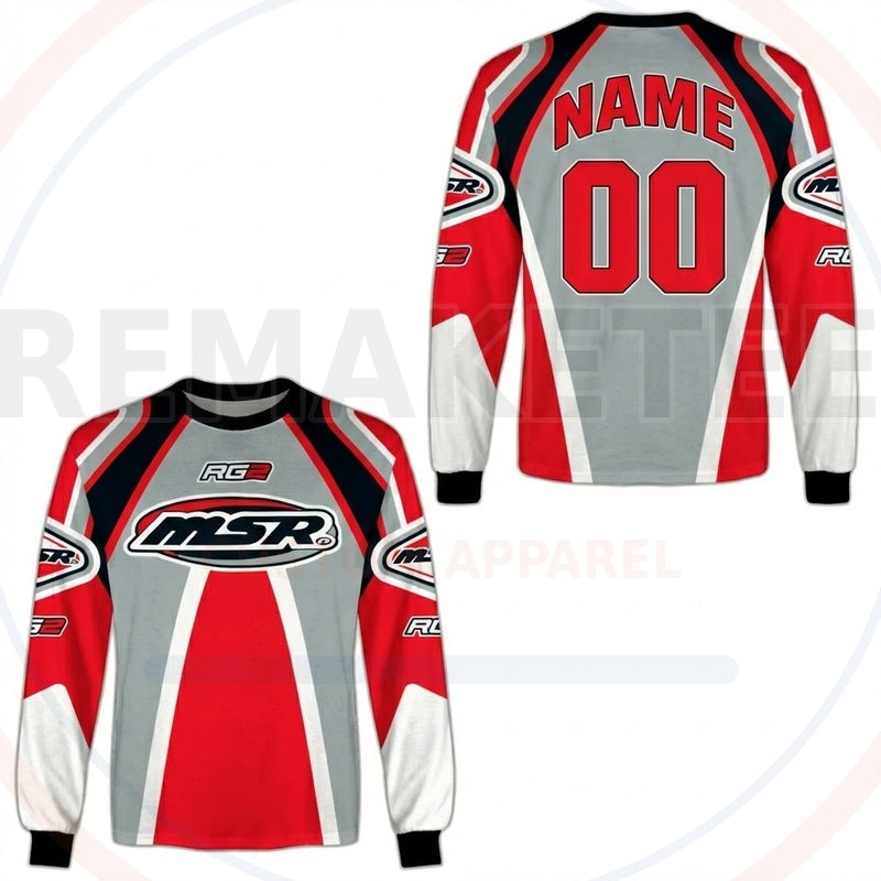 RemakeTee Custom Vintage Retro VMX Racing Jersey 332
