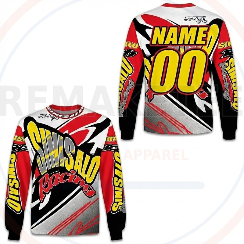 RemakeTee Custom Vintage Retro VMX Racing Jersey 370