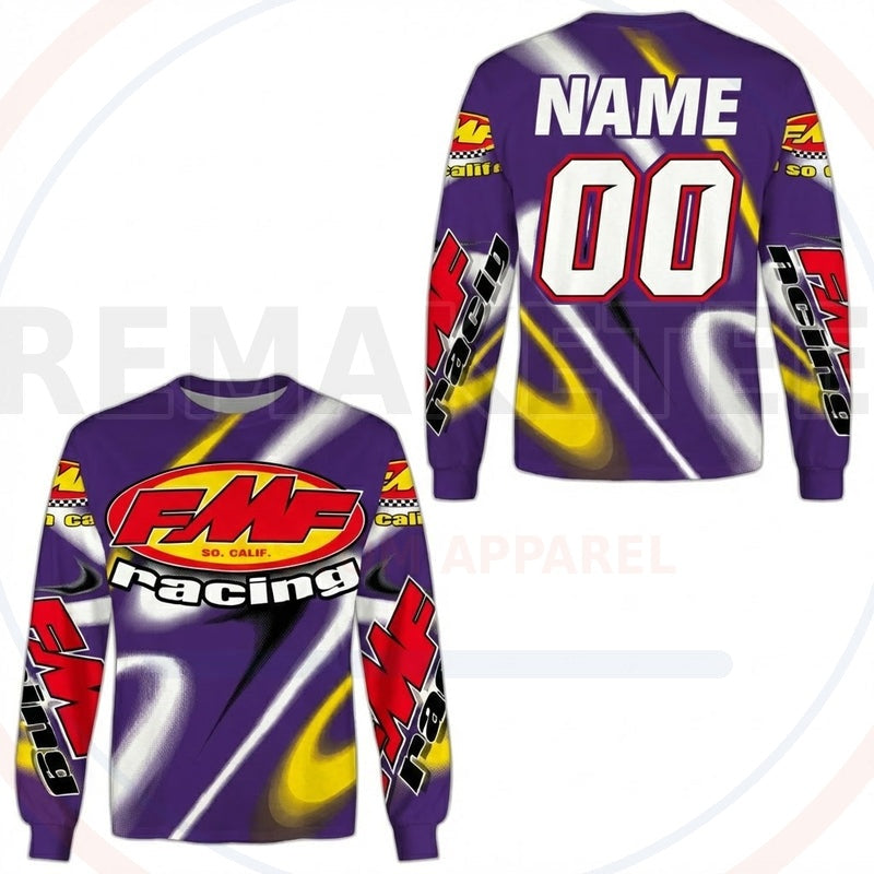 RemakeTee Custom Vintage Retro VMX Racing Jersey 371