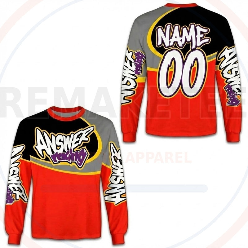 RemakeTee Custom Vintage Retro VMX Racing Jersey 372