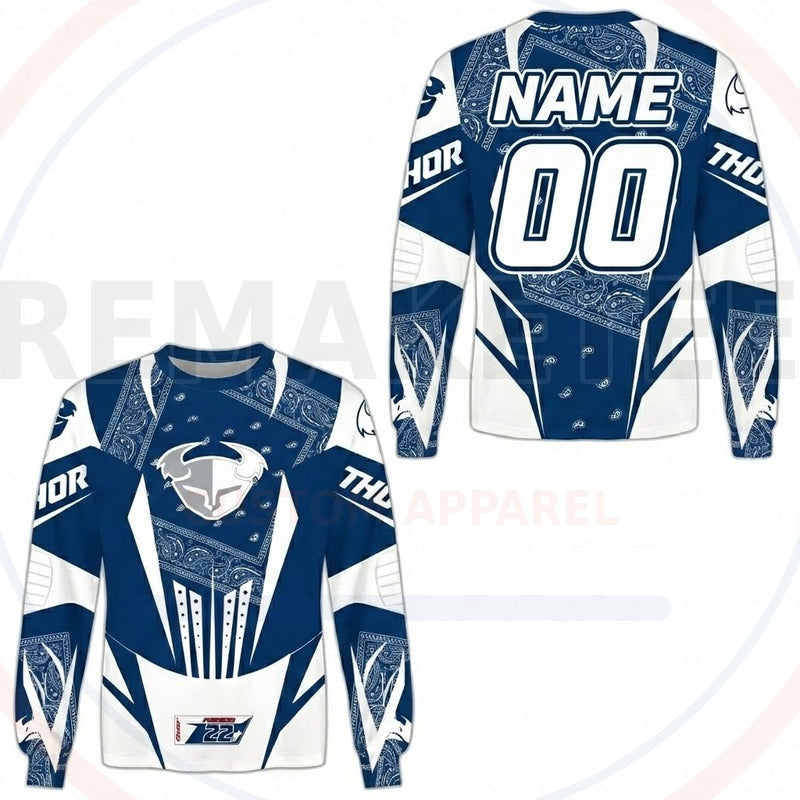 RemakeTee Custom Vintage Retro VMX Racing Jersey 438