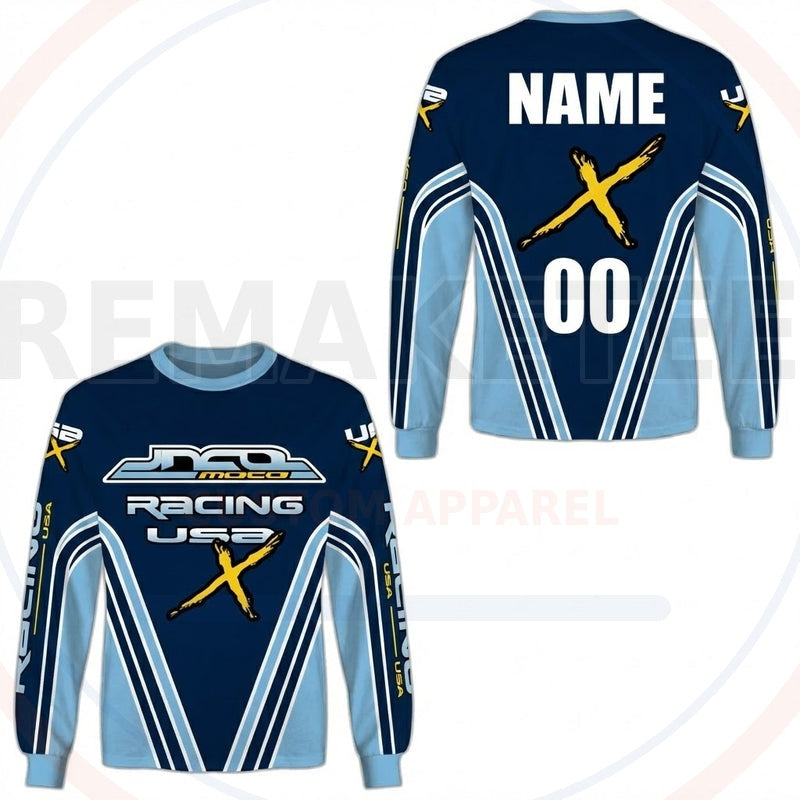 RemakeTee Custom Vintage Retro VMX Racing Jersey 489