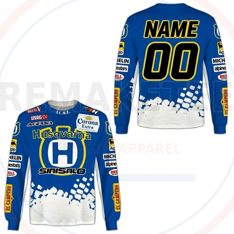 RemakeTee Custom Vintage Retro VMX Racing Jersey 537