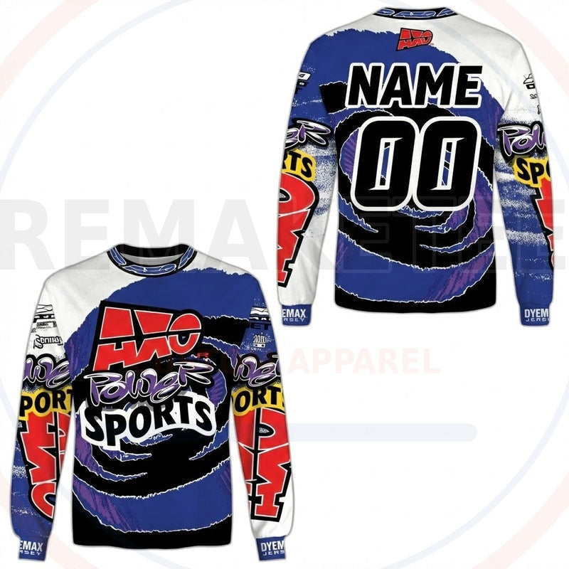 RemakeTee Custom Vintage Retro VMX Racing Jersey 544