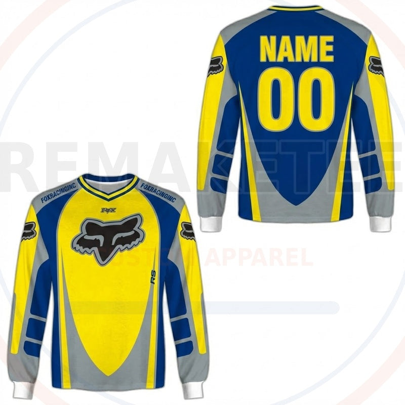 RemakeTee Custom Vintage Retro VMX Racing Jersey 551