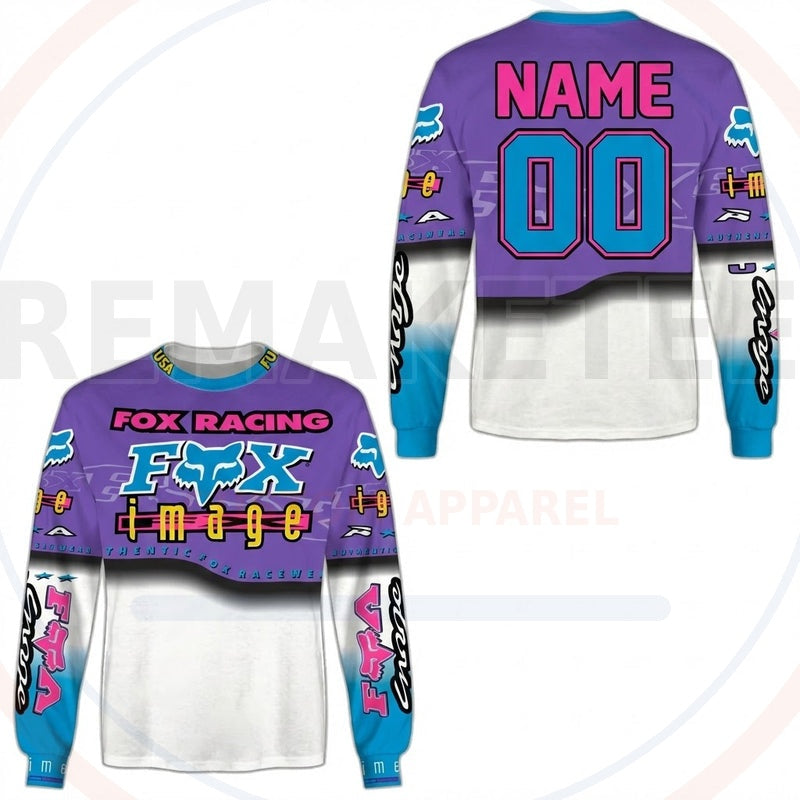 RemakeTee Custom Vintage Retro VMX Racing Jersey 571