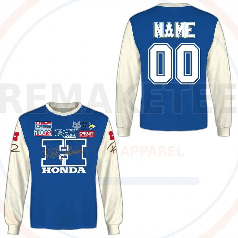 RemakeTee Custom Vintage Retro VMX Racing Jersey 596