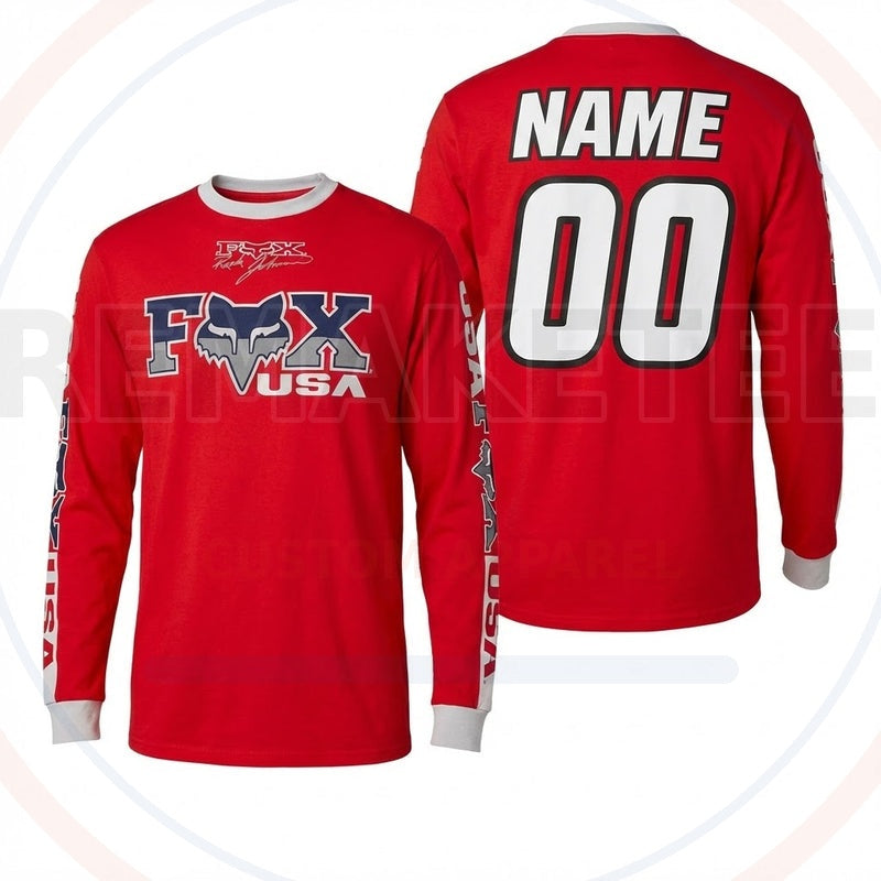 RemakeTee Custom Vintage Retro VMX Racing Jersey 628