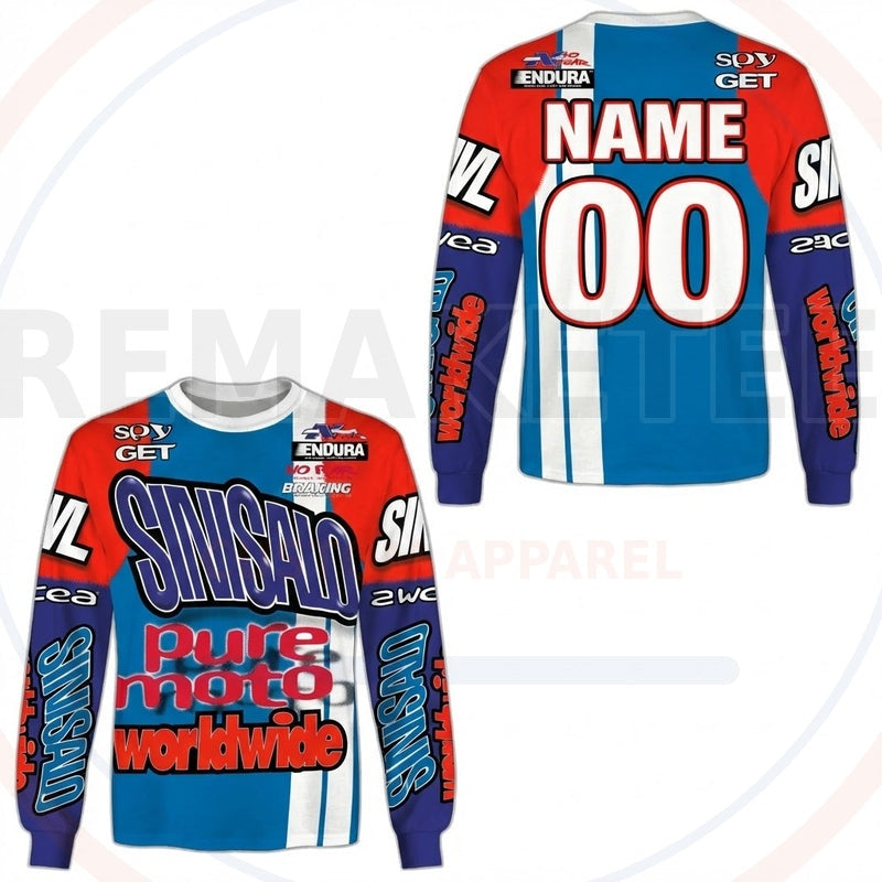 RemakeTee Custom Vintage Retro VMX Racing Jersey 642