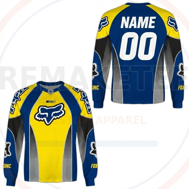 RemakeTee Custom Vintage Retro VMX Racing Jersey 653
