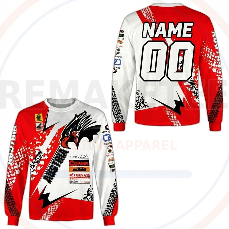 RemakeTee Custom Vintage Retro VMX Racing Jersey 667