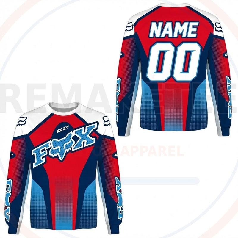 RemakeTee Custom Vintage Retro VMX Racing Jersey 671