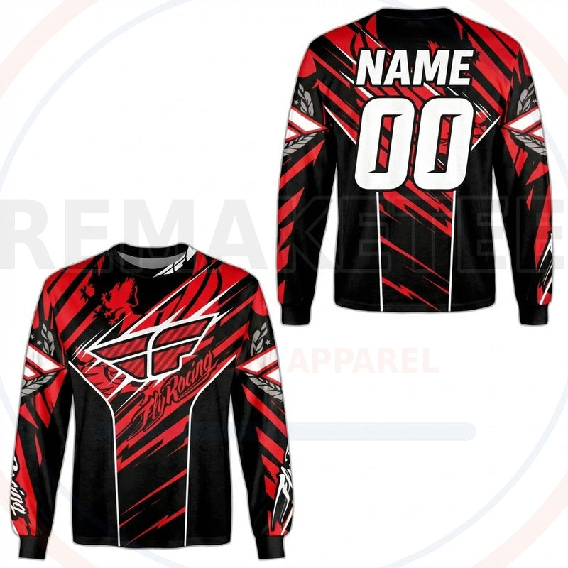RemakeTee Custom Vintage Retro VMX Racing Jersey 672