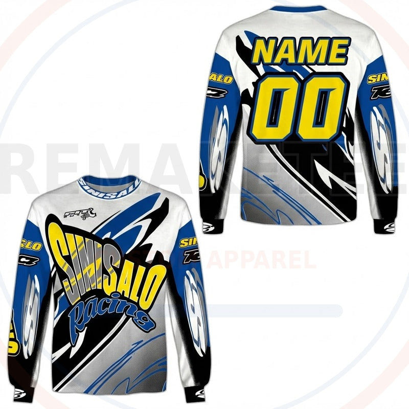 RemakeTee Custom Vintage Retro VMX Racing Jersey 677