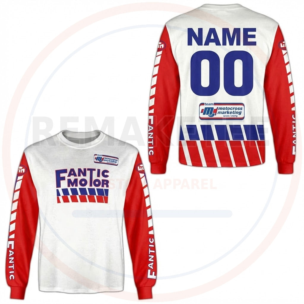 RemakeTee Custom Vintage Retro VMX Racing Jersey 682