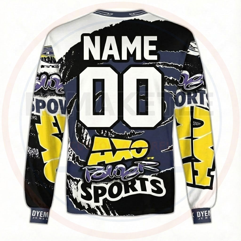 RemakeTee Custom Vintage Retro VMX Racing Jersey 691