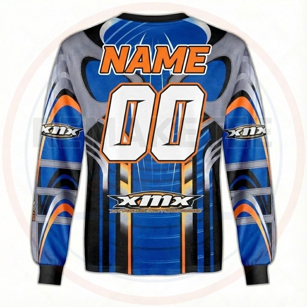 RemakeTee Custom Vintage Retro VMX Racing Jersey 711