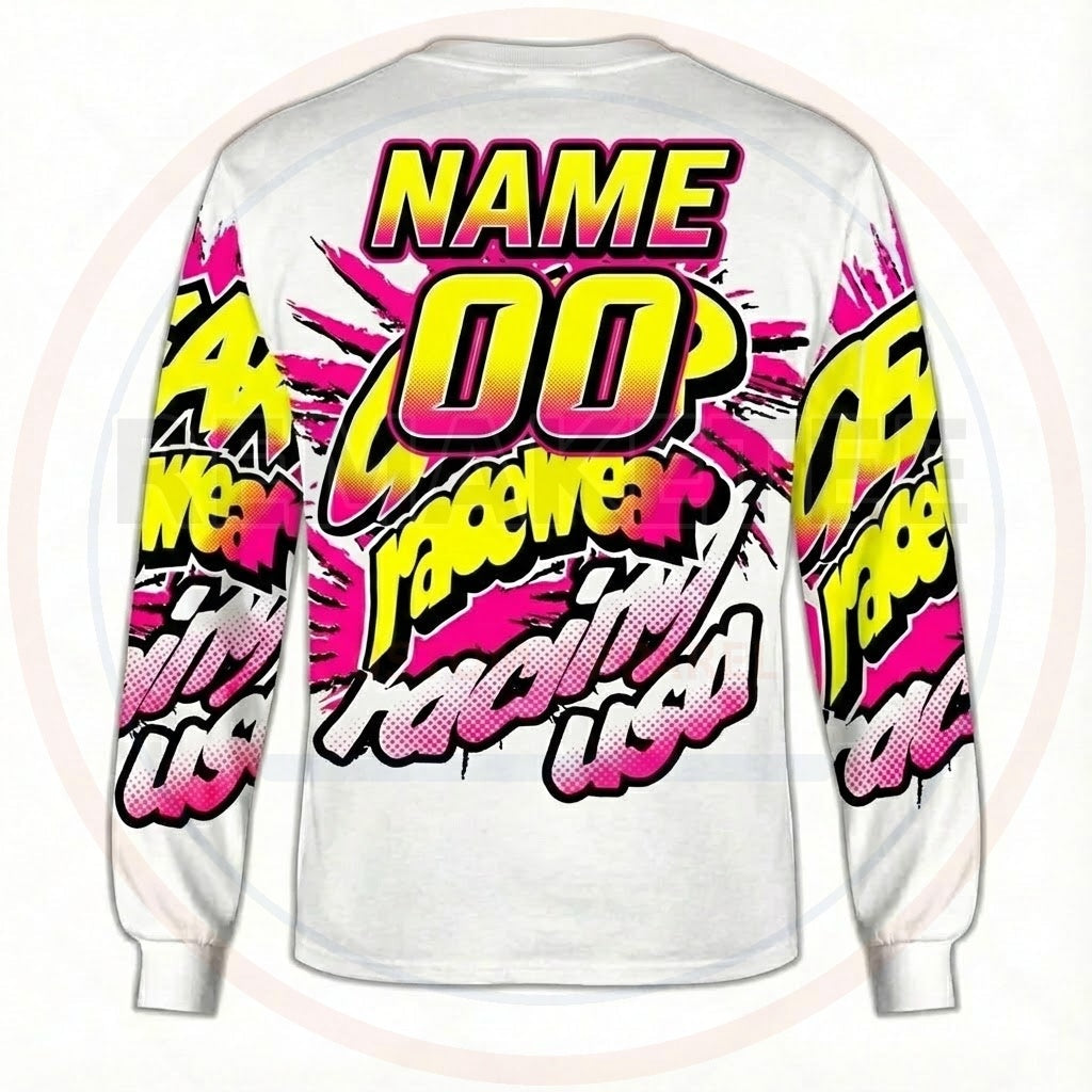 RemakeTee Custom Vintage Retro VMX Racing Jersey 712