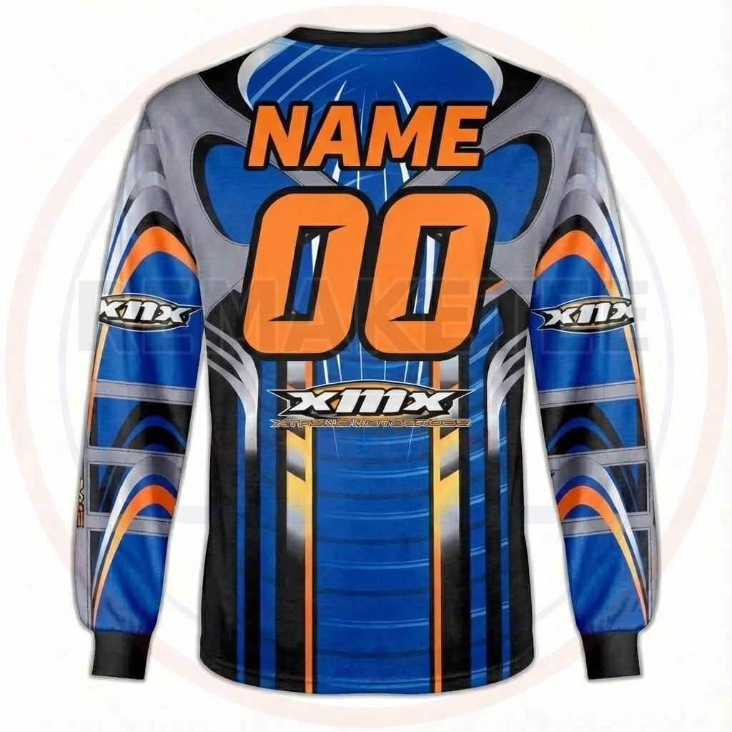 RemakeTee Custom Vintage Retro VMX Racing Jersey 716