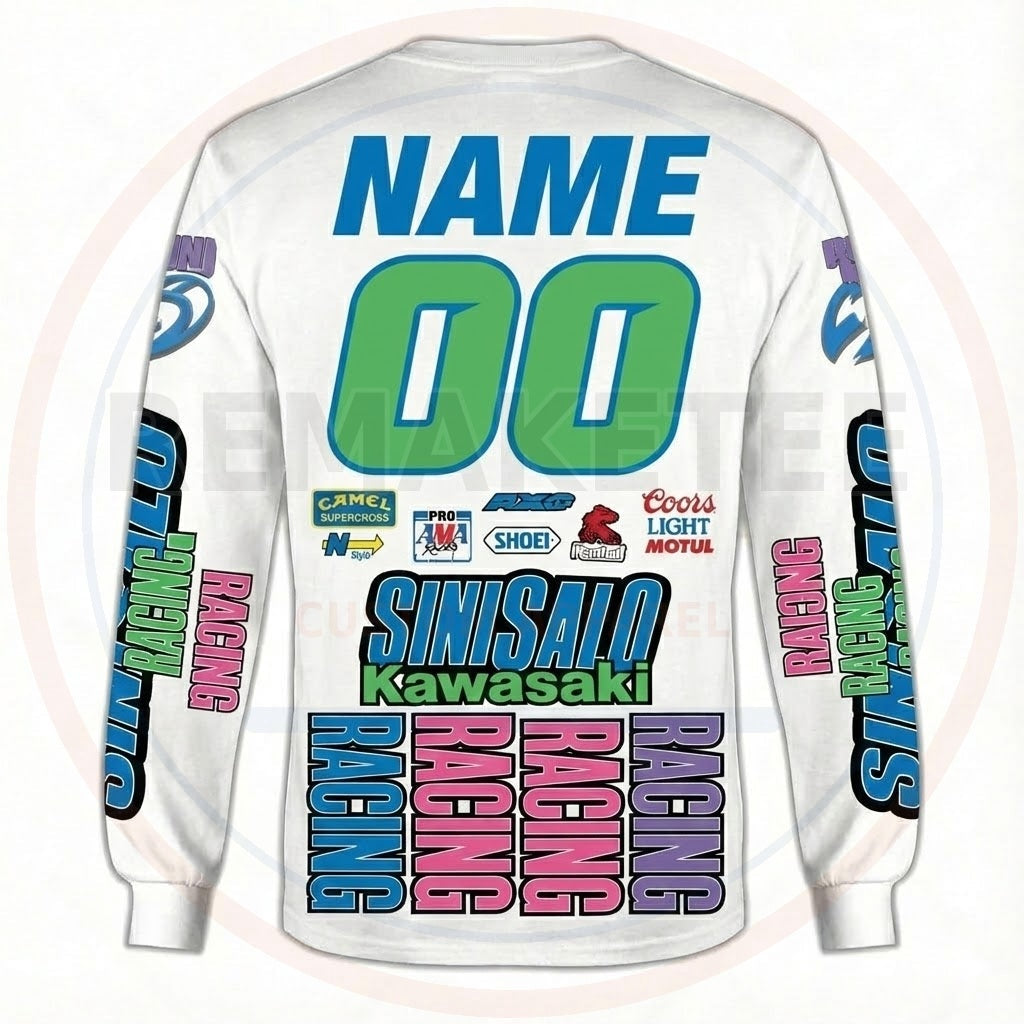 RemakeTee Custom Vintage Retro VMX Racing Jersey 721