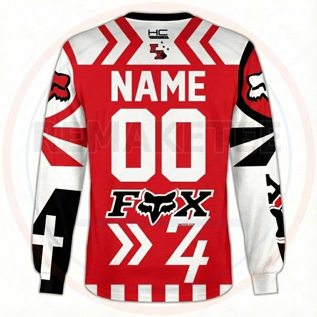 RemakeTee Custom Vintage Retro VMX Racing Jersey 726