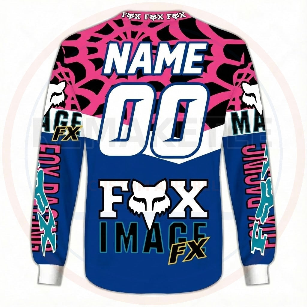 RemakeTee Custom Vintage Retro VMX Racing Jersey 764
