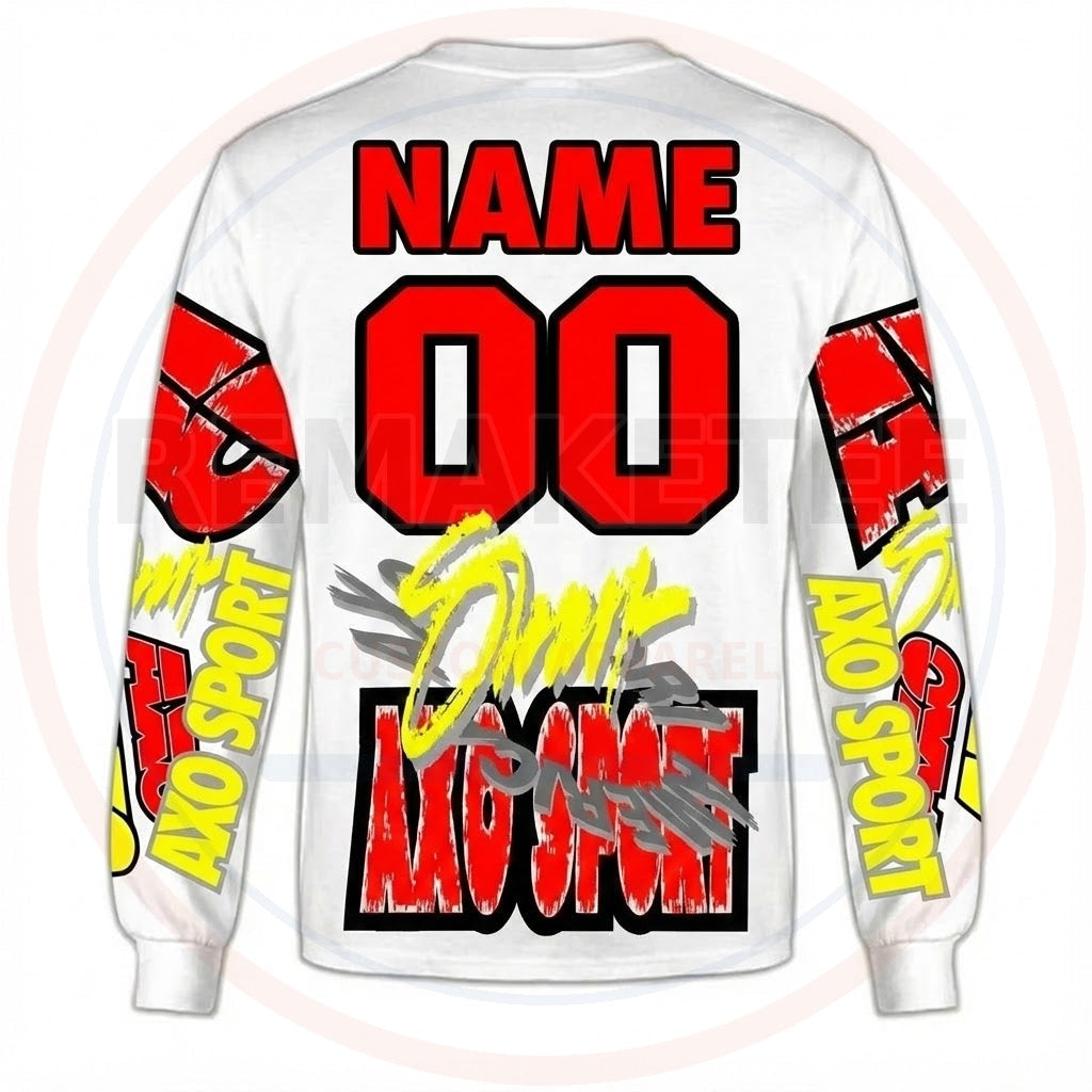 RemakeTee Custom Vintage Retro VMX Racing Jersey 807
