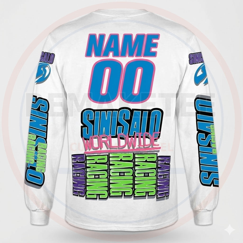 RemakeTee Custom Vintage Retro VMX Racing Jersey 812