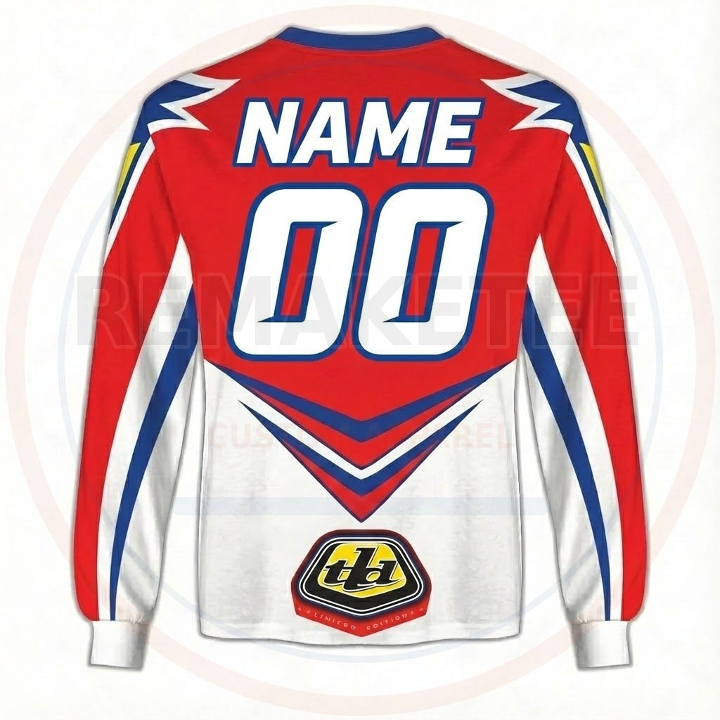 RemakeTee Custom Vintage Retro VMX Racing Jersey 827