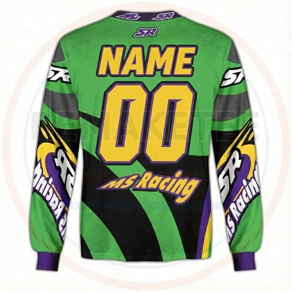 RemakeTee Custom Vintage Retro VMX Racing Jersey 835