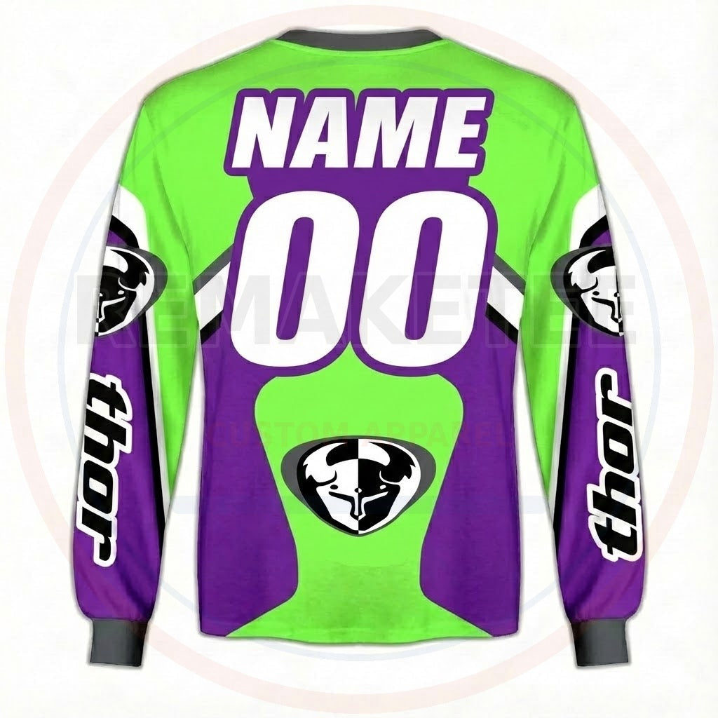RemakeTee Custom Vintage Retro VMX Racing Jersey 843