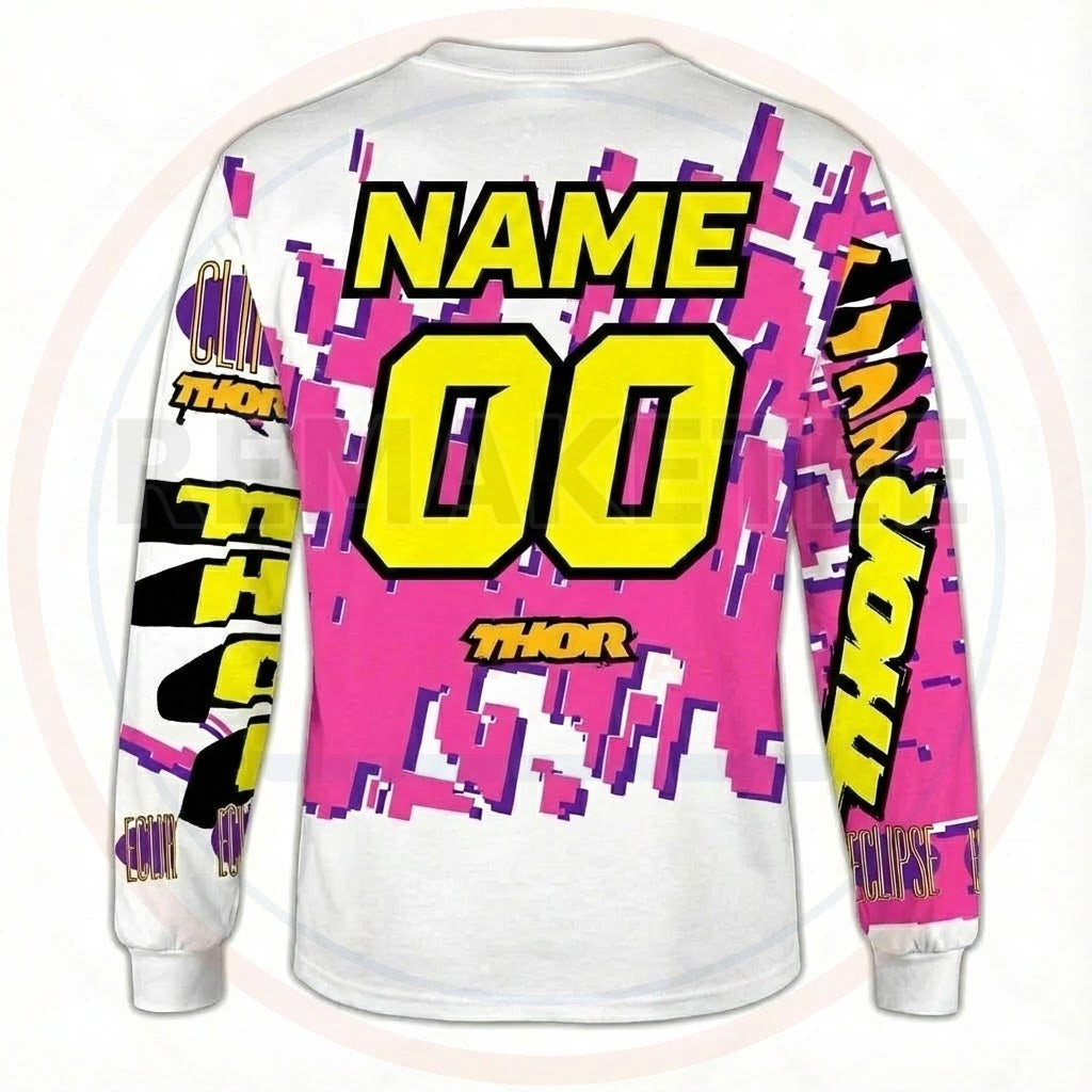 RemakeTee Custom Vintage Retro VMX Racing Jersey 846