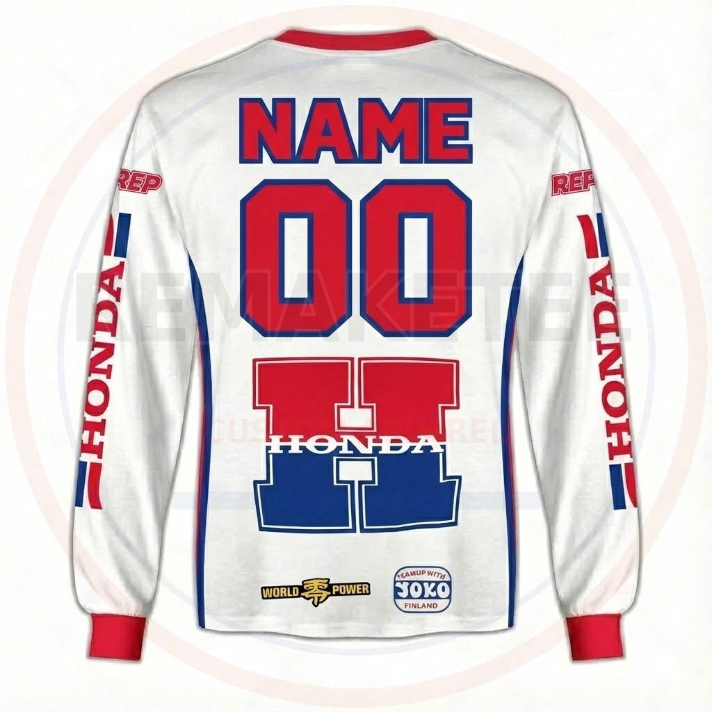 RemakeTee Custom Vintage Retro VMX Racing Jersey 847