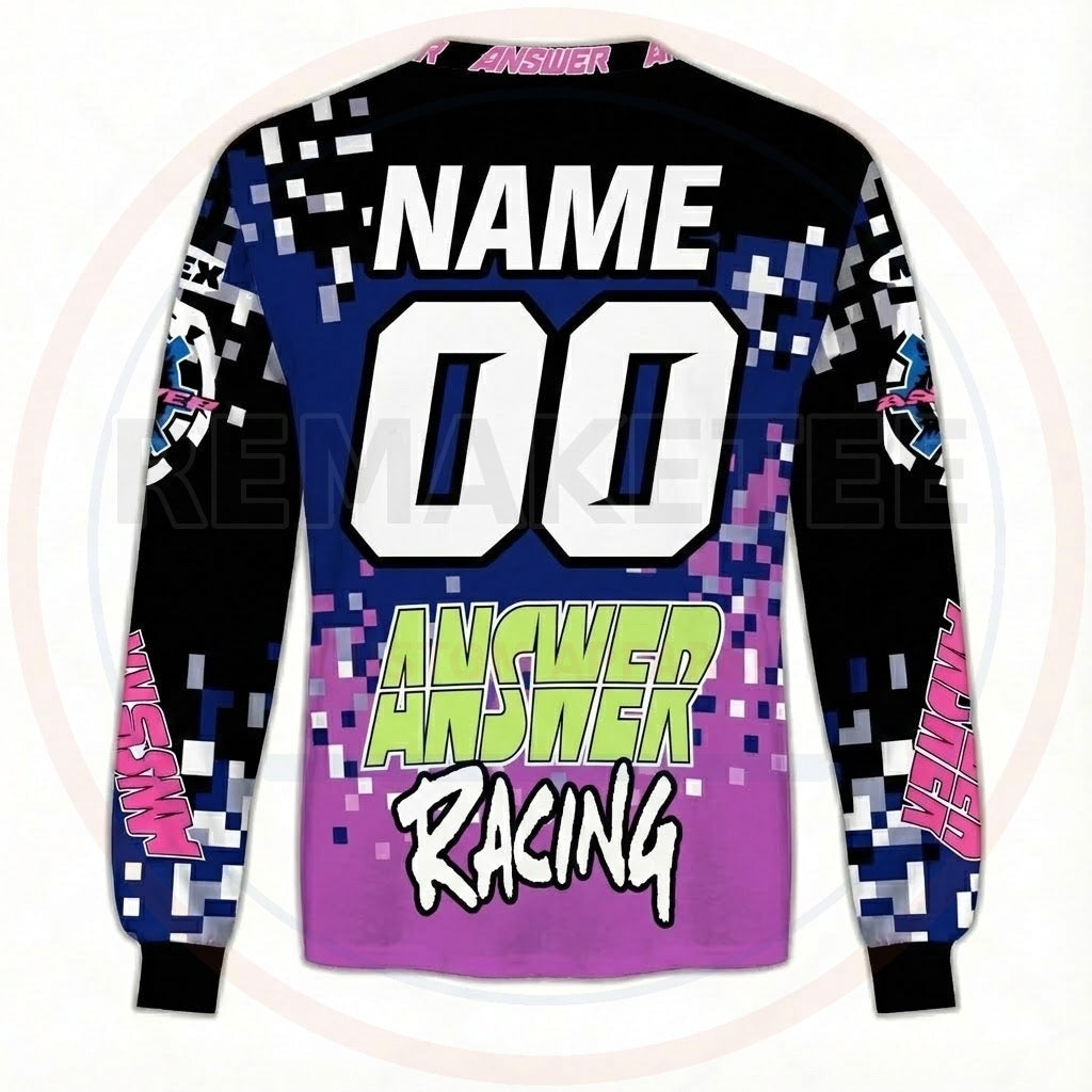 RemakeTee Custom Vintage Retro VMX Racing Jersey 848