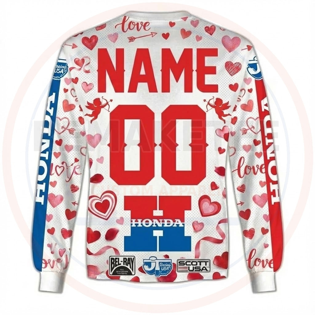 RemakeTee Custom Vintage Retro VMX Racing Jersey 855