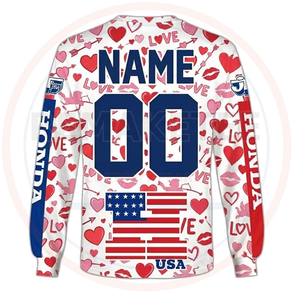 RemakeTee Custom Vintage Retro VMX Racing Jersey 856