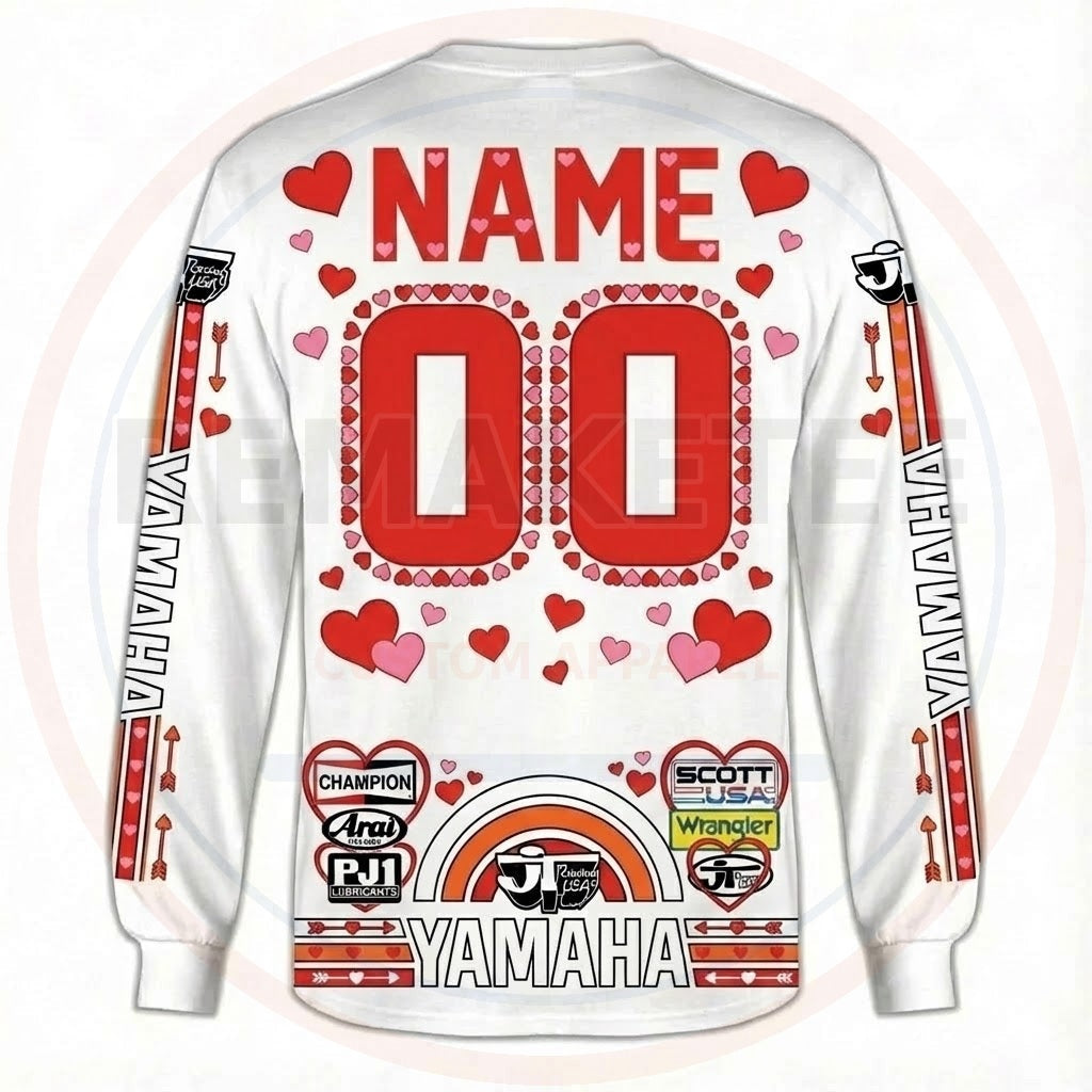 RemakeTee Custom Vintage Retro VMX Racing Jersey 858