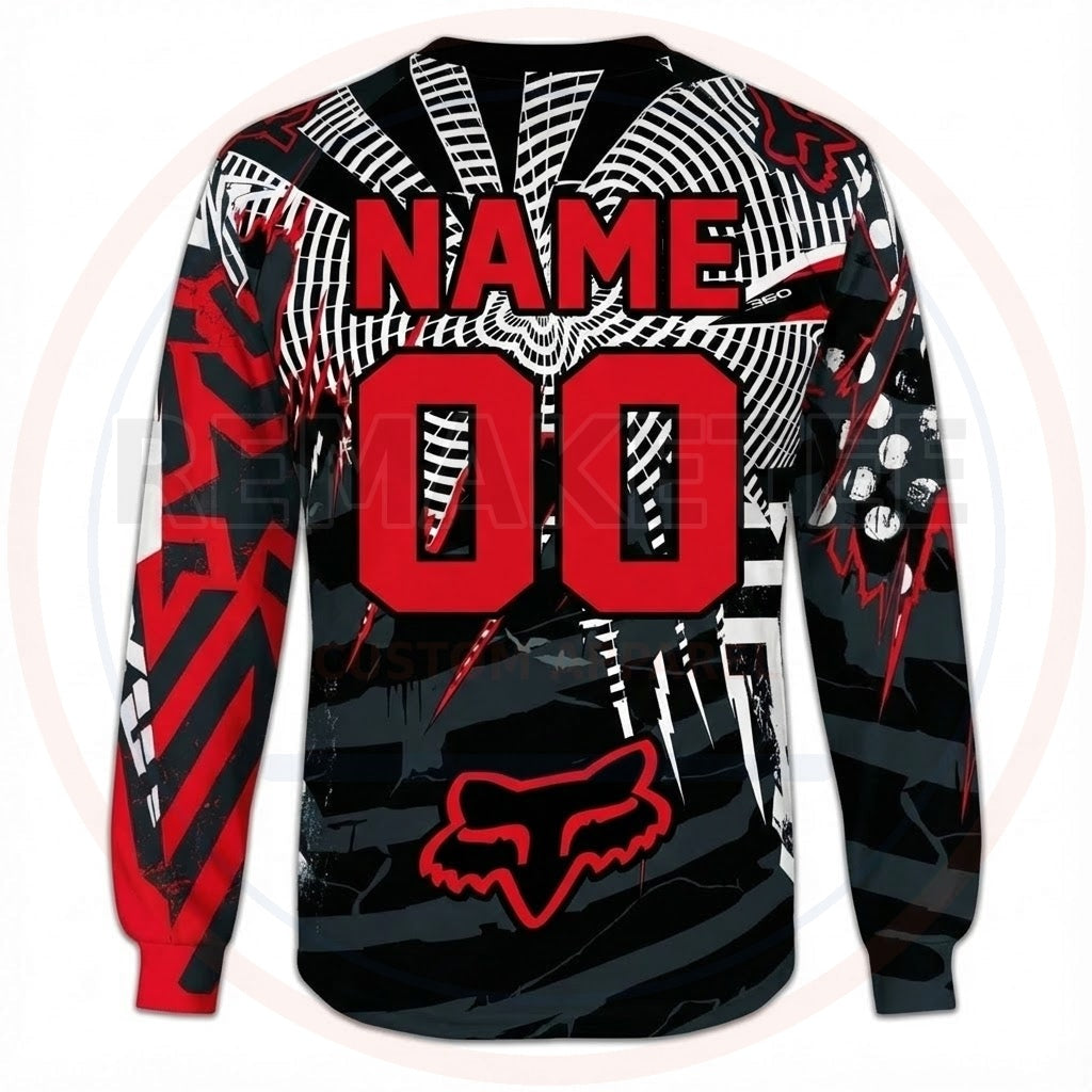 RemakeTee Custom Vintage Retro VMX Racing Jersey 878