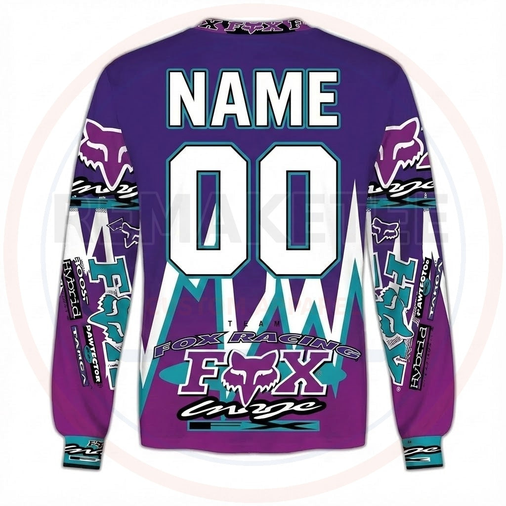 RemakeTee Custom Vintage Retro VMX Racing Jersey 884