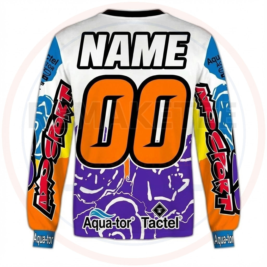 RemakeTee Custom Vintage Retro VMX Racing Jersey 888