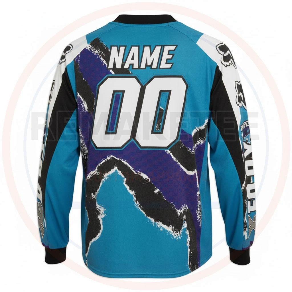 RemakeTee Custom Vintage Retro VMX Racing Jersey 897