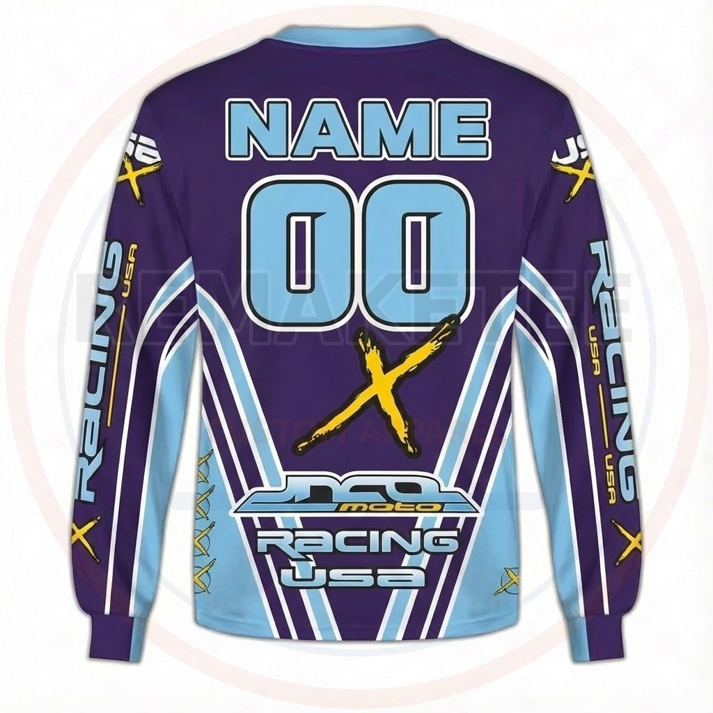 RemakeTee Custom Vintage Retro VMX Racing Jersey 908