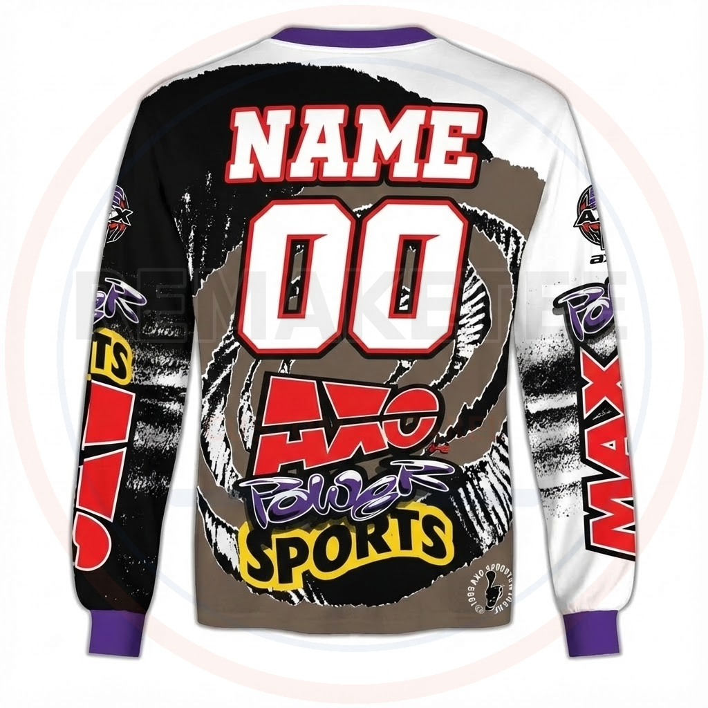 RemakeTee Custom Vintage Retro VMX Racing Jersey 919