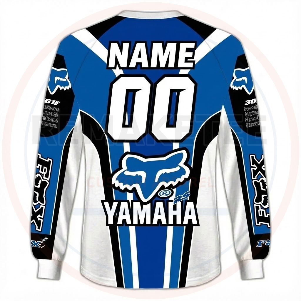 RemakeTee Custom Vintage Retro VMX Racing Jersey 934