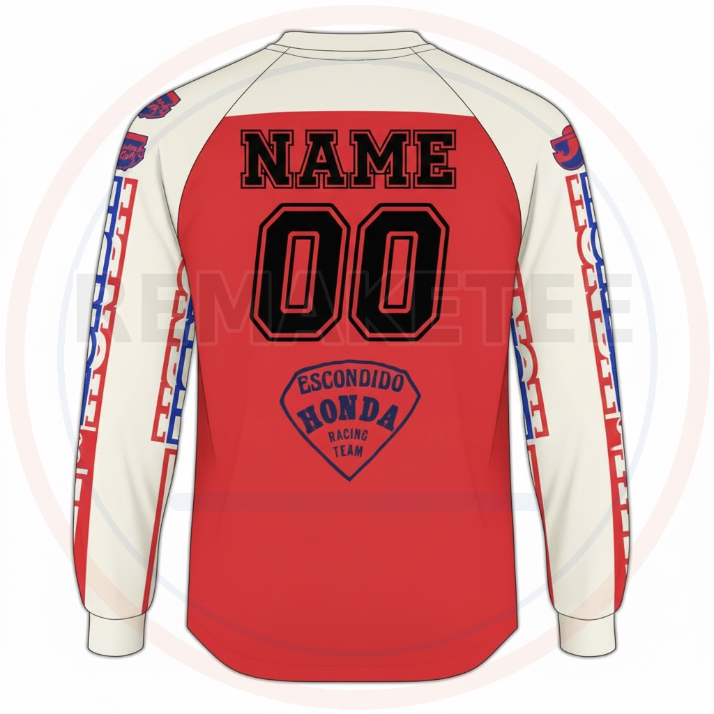 RemakeTee Custom Vintage Retro VMX Racing Jersey 937