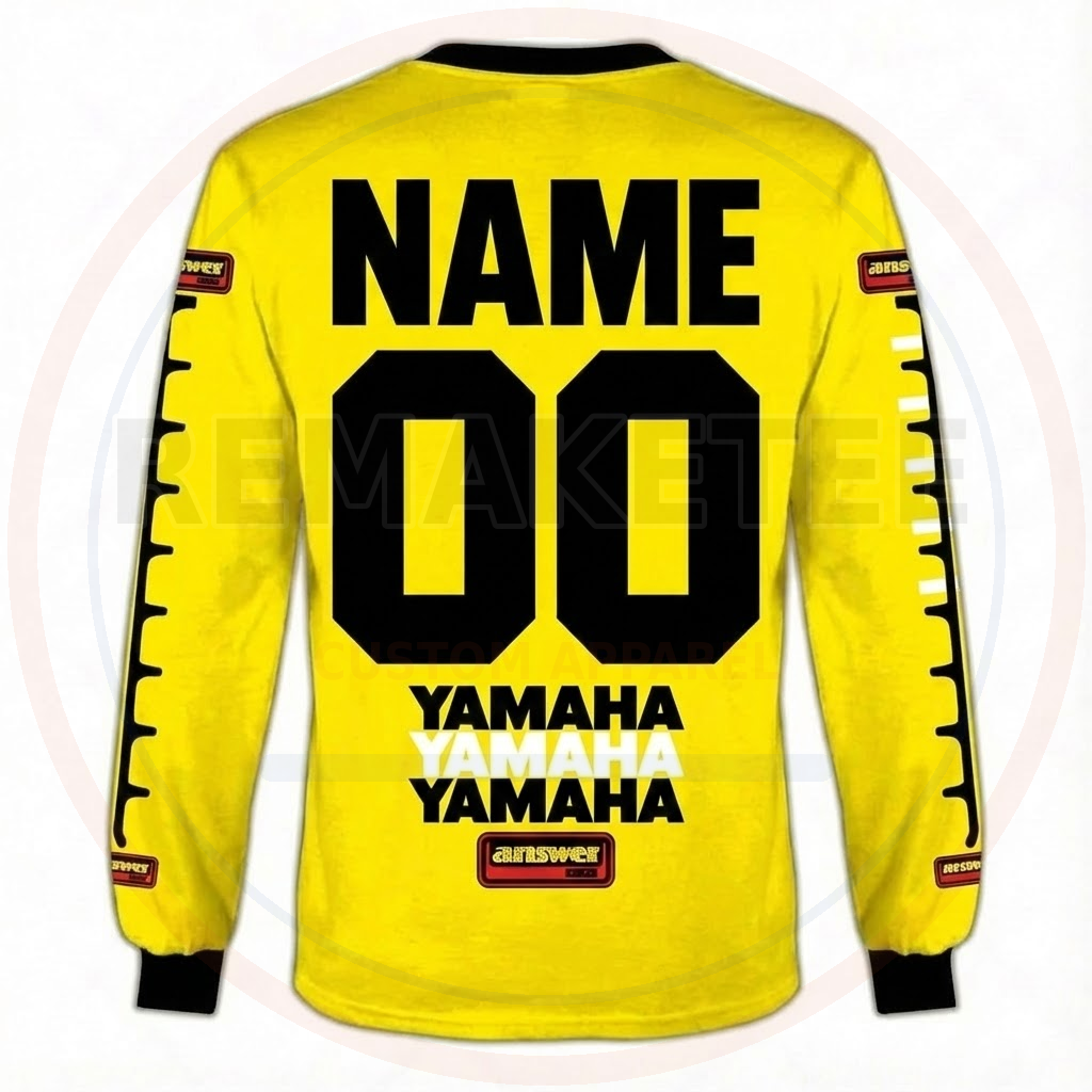 RemakeTee Custom Vintage Retro VMX Racing Jersey 943